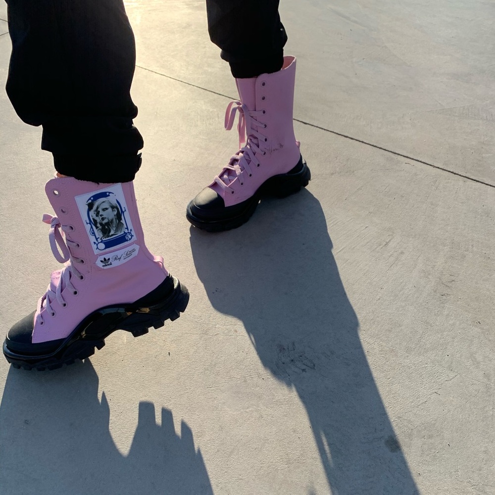 Adidas Detroit Raf Simons High boots